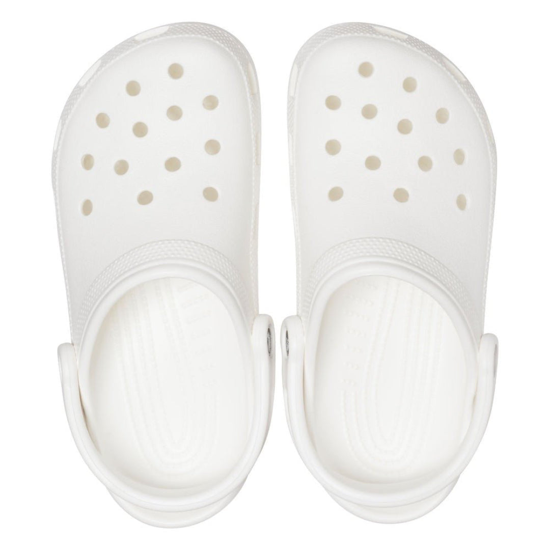 Crocs Unisex Classic Clog Lifestyle Shoes in White