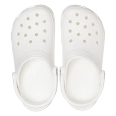 Crocs Unisex Classic Clog Lifestyle Shoes in White
