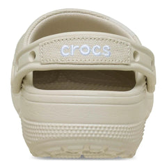 Crocs Unisex Classic Crafted Clog Stucco Lifestyle Shoes in Beige