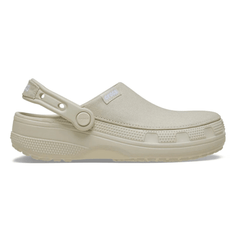 Crocs Unisex Classic Crafted Clog Stucco Lifestyle Shoes in Beige