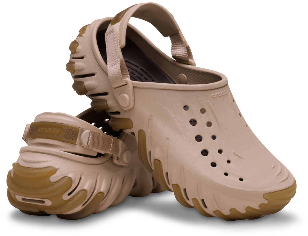 Crocs Unisex Echo Gum RO Clog Lifestyle Shoes in Pink