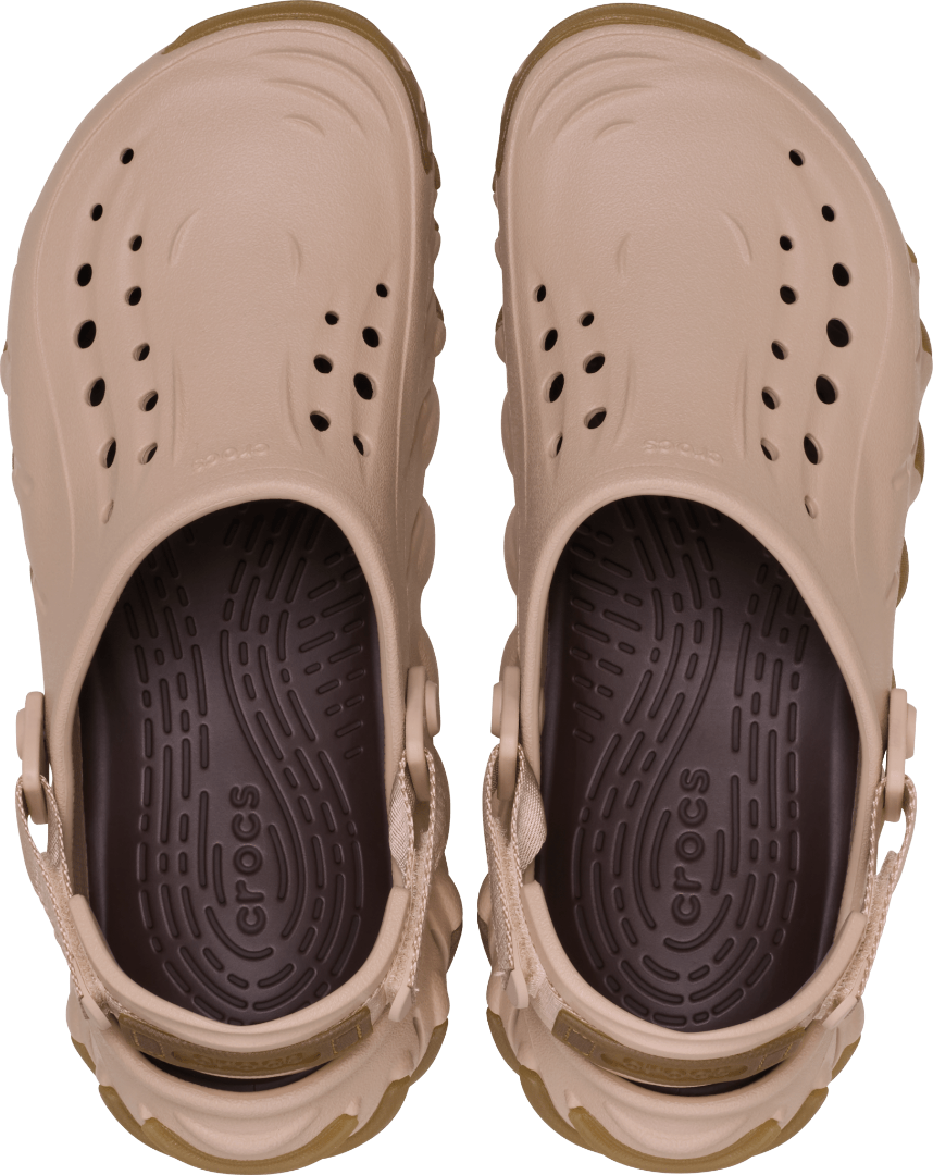 Crocs Unisex Echo Gum RO Clog Lifestyle Shoes in Pink