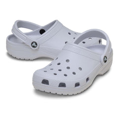 Crocs Women's Classic Clog Lifestyle Shoes in Frosted Grape