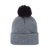 Footjoy Solid Pom Pom Beanie Heather Grey