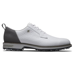 Footjoy Mens Field LX Premiere Golf Shoes Wide in White and Grey