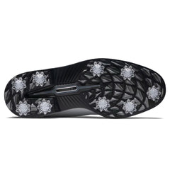 Footjoy Mens Field LX Premiere Golf Shoes Wide in White and Grey