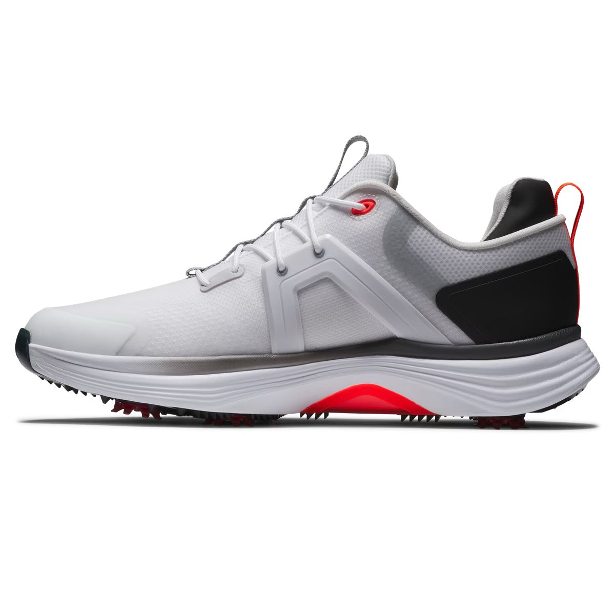 Footjoy Mens Hyperflex Golf Shoes Wide cut shoes in White & Red 