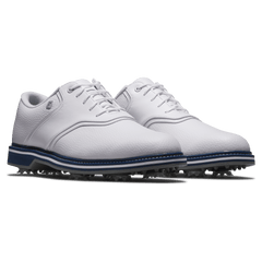 Footjoy Mens Original Golf Shoes Medium cut in White & Blue