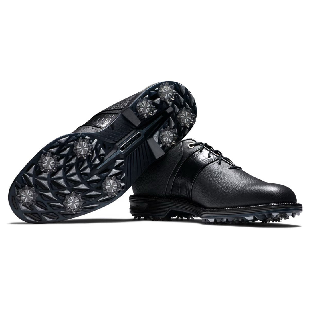 Footjoy Mens Packard Premiere Golf Shoes Wide in Black
