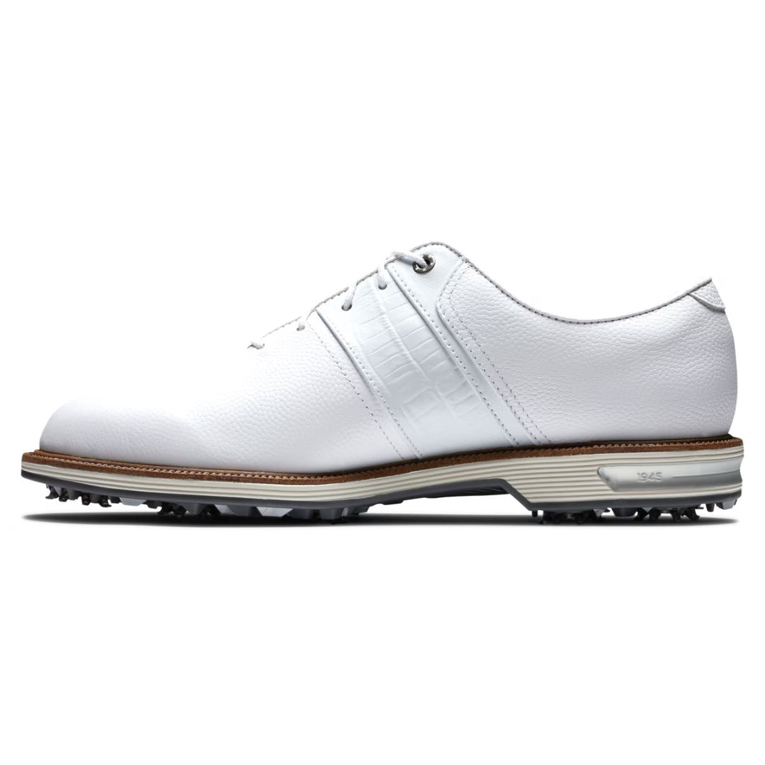 Footjoy Mens Packard Premiere Golf Shoes in White