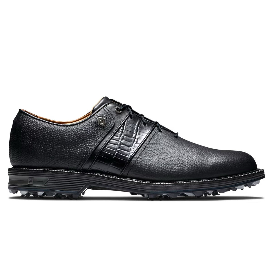 Footjoy Mens Packard Premiere Golf Shoes Wide in Black