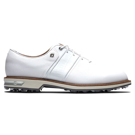 Footjoy Mens Packard Premiere Golf Shoes in White