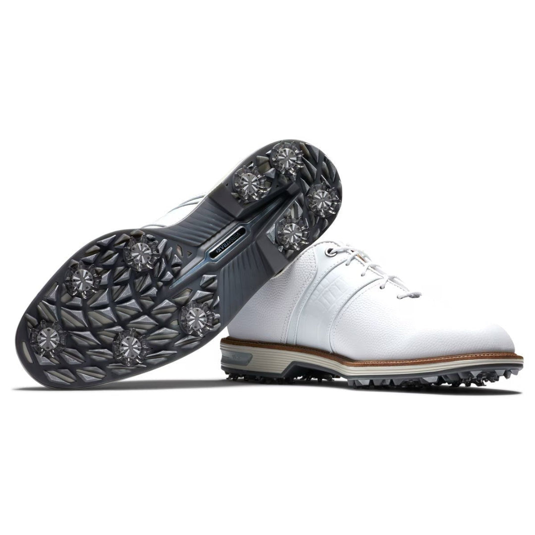 Footjoy Mens Packard Premiere Golf Shoes in White