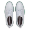 Footjoy Mens Premier Series Field Golf Shoes in White Tan Mint
