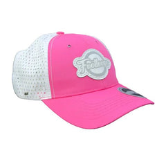 Footloose Womens Uflex Trucker Cap Pink White