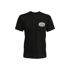 Hey Dude Unisex Front logo Tee Black