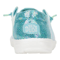 Hey Dude Girls Wend Y Lifestyle Shie in Mermaid Shimmer & Reef Blue Multi