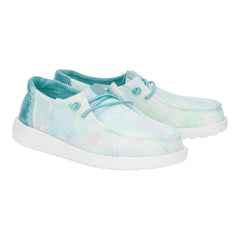 Hey Dude Girls Wend Y Lifestyle Shie in Mermaid Shimmer & Reef Blue Multi