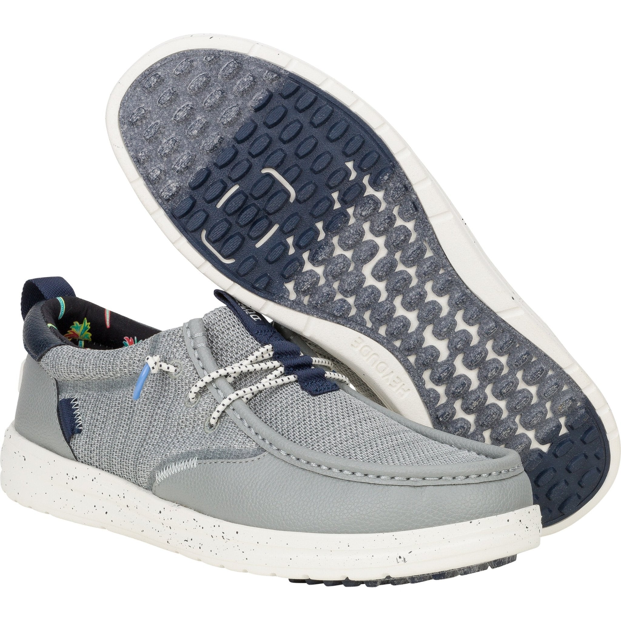 Hey Dude Men's Wally Golf Essentials Shoes in Grey