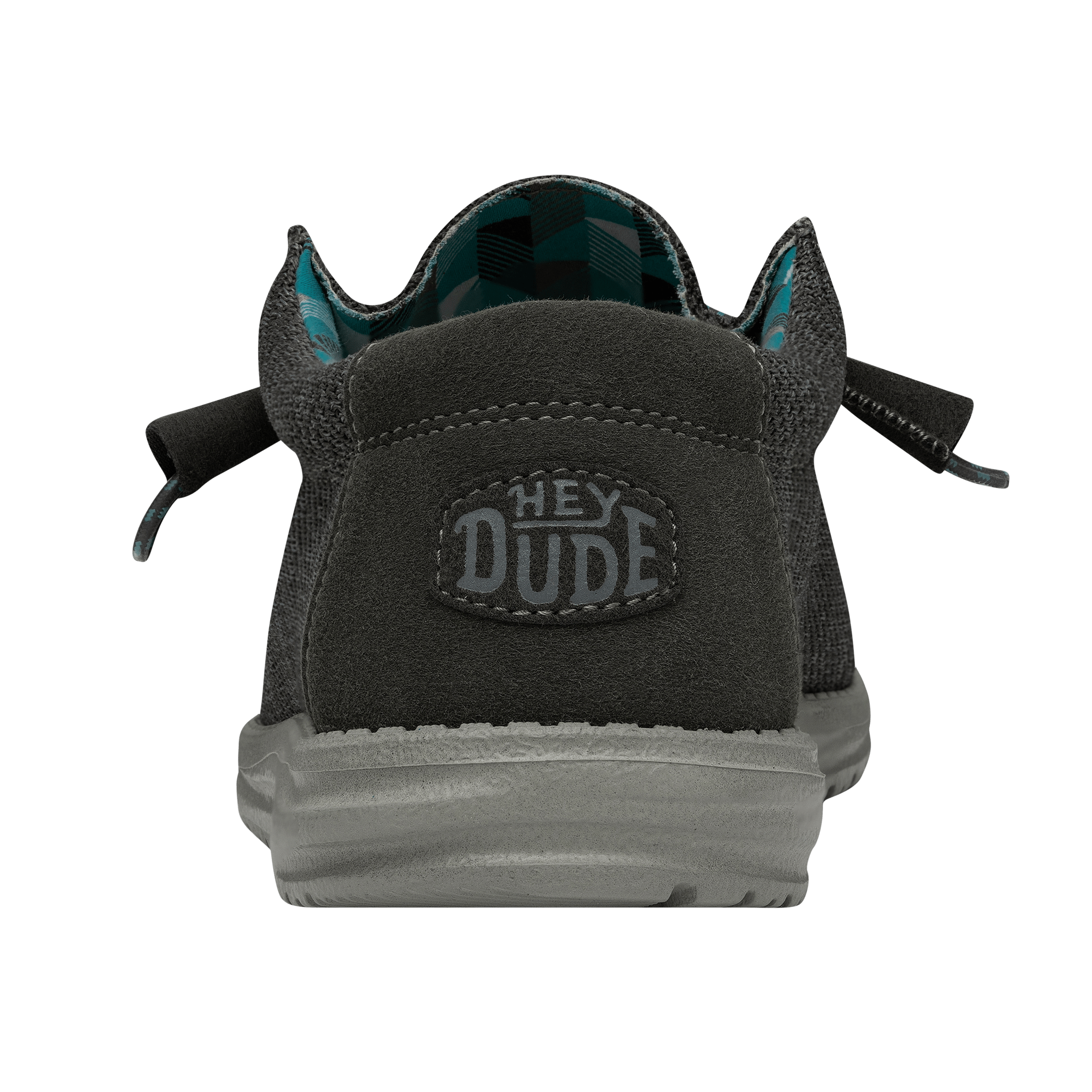 Hey Dude Men's Wally Sox Lifestyle Shoes in Charcoal