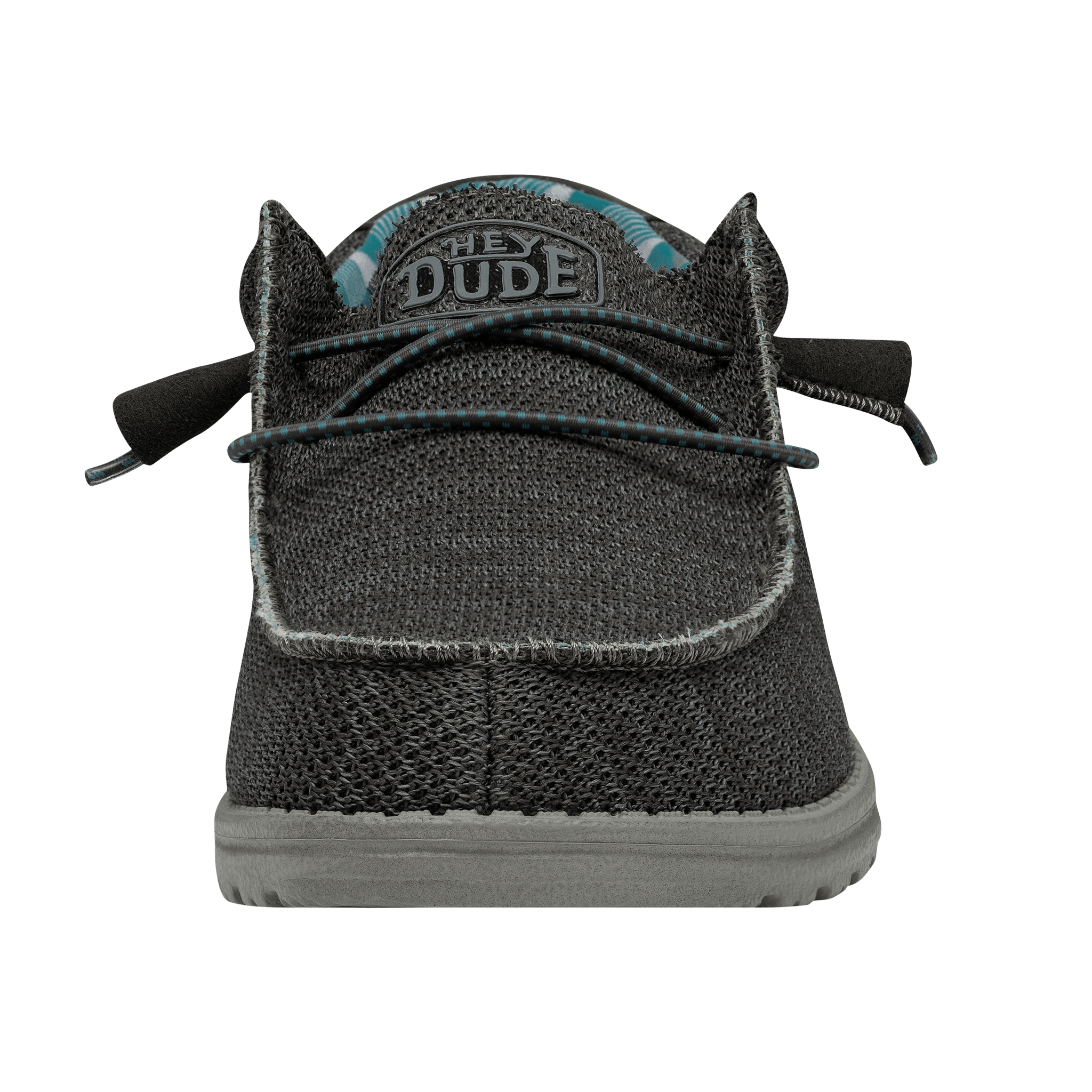 Hey Dude Men's Wally Sox Lifestyle Shoes in Charcoal