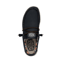 Hey Dude Men's Wally Sox Lifestyle Shoes in  Stitch Blue & Multi Colours