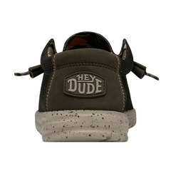 Hey Dude Men's Wally Sox Lifestyle Shoes in  Stitch Pine