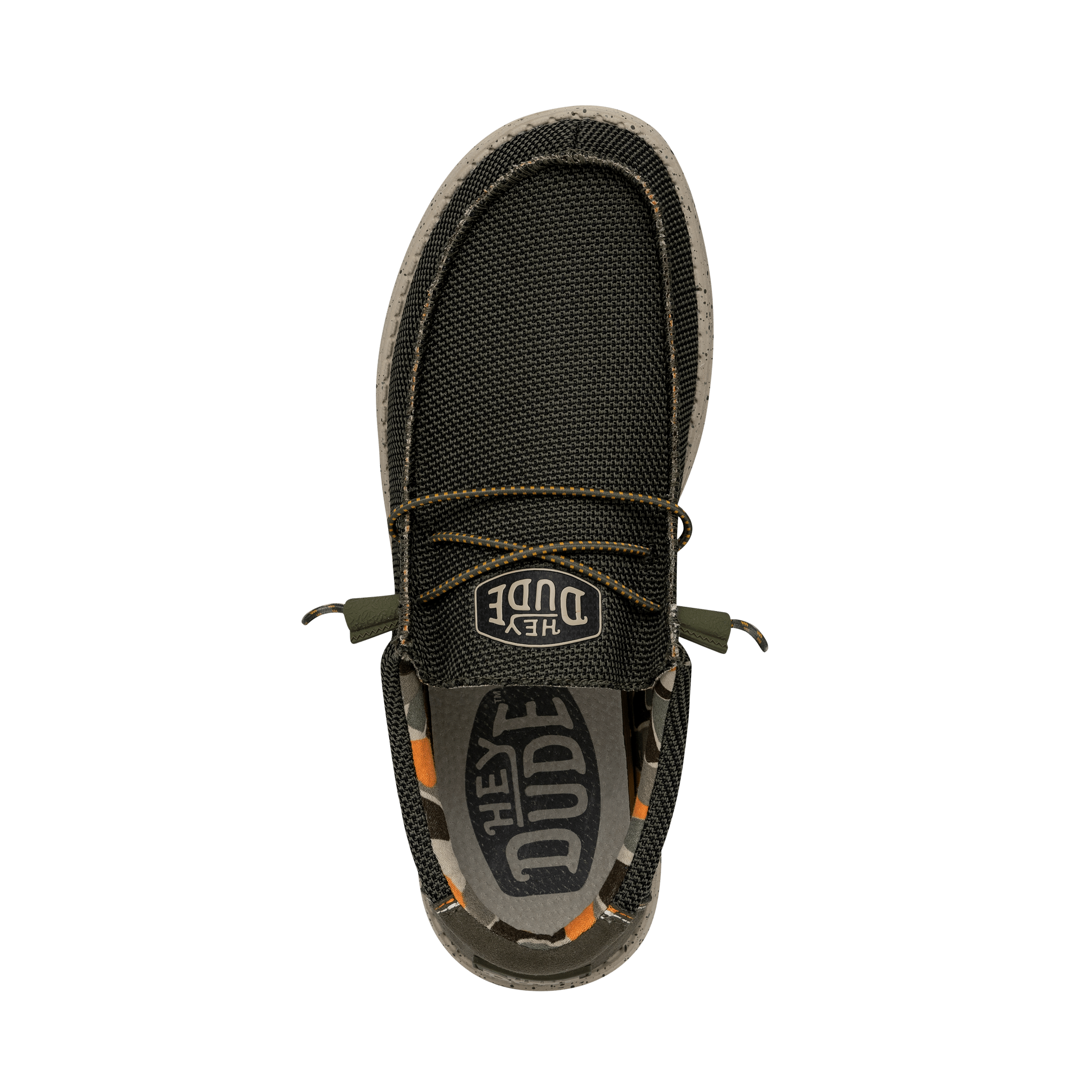 Hey Dude Men's Wally Sox Lifestyle Shoes in  Stitch Pine