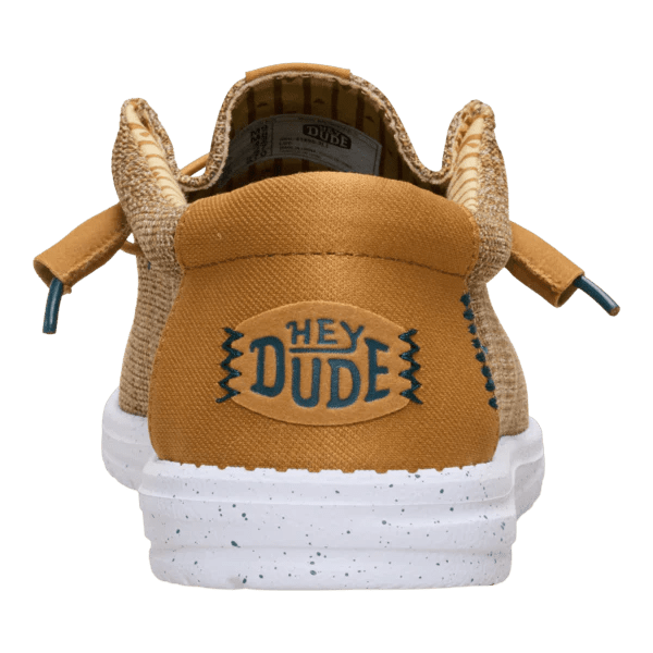 Hey Dude Men's Wally Stretch Sox in Bone Brown