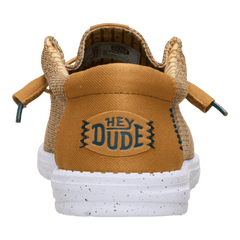 Hey Dude Men's Wally Stretch Sox in Bone Brown