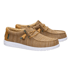 Hey Dude Men's Wally Stretch Sox in Bone Brown
