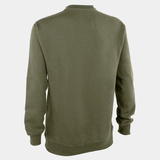 Hey Dude Mens Buckle Logo Crew in Olive