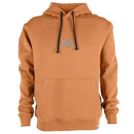 Hey Dude Mens Buckle Logo Hood in Saddle