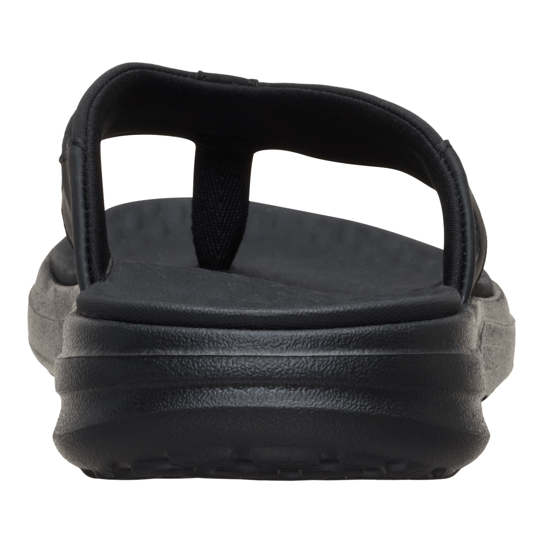 Hey Dude Mens Finn Flip Lifestyle Shoes in Black