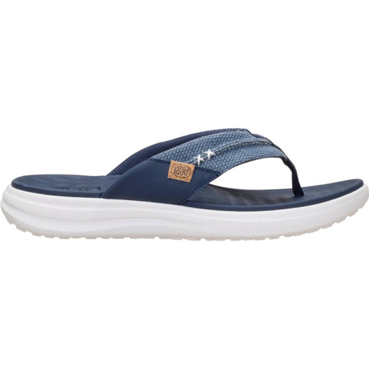 Hey Dude Mens Finn Flip in Braided Navy