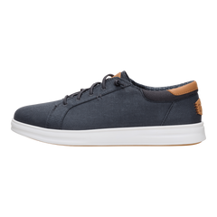 Hey Dude Mens Paul Pro Canvas Lifestyle Shoes in Black Oyster
