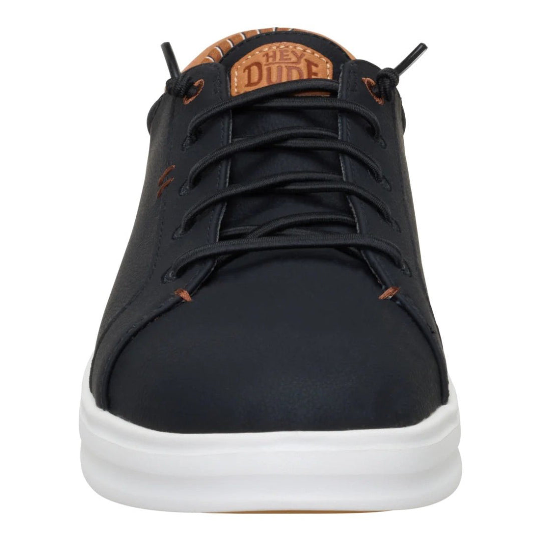 Hey Dude Mens Paul Pro Classic Lifestyle Shoes in Black