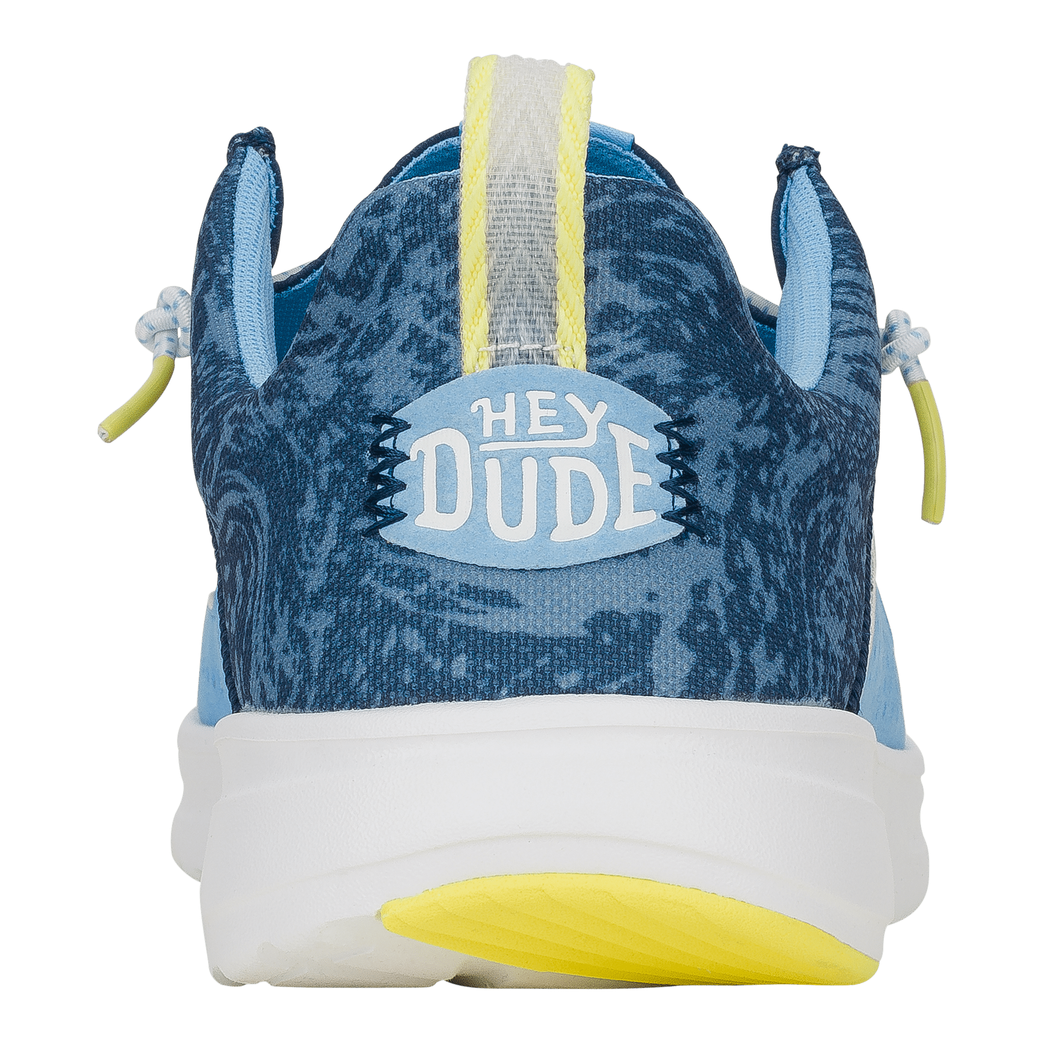 Hey Dude Mens Wally Hey2O Active Shoes in Sargasso Blue and Alaskan Blue