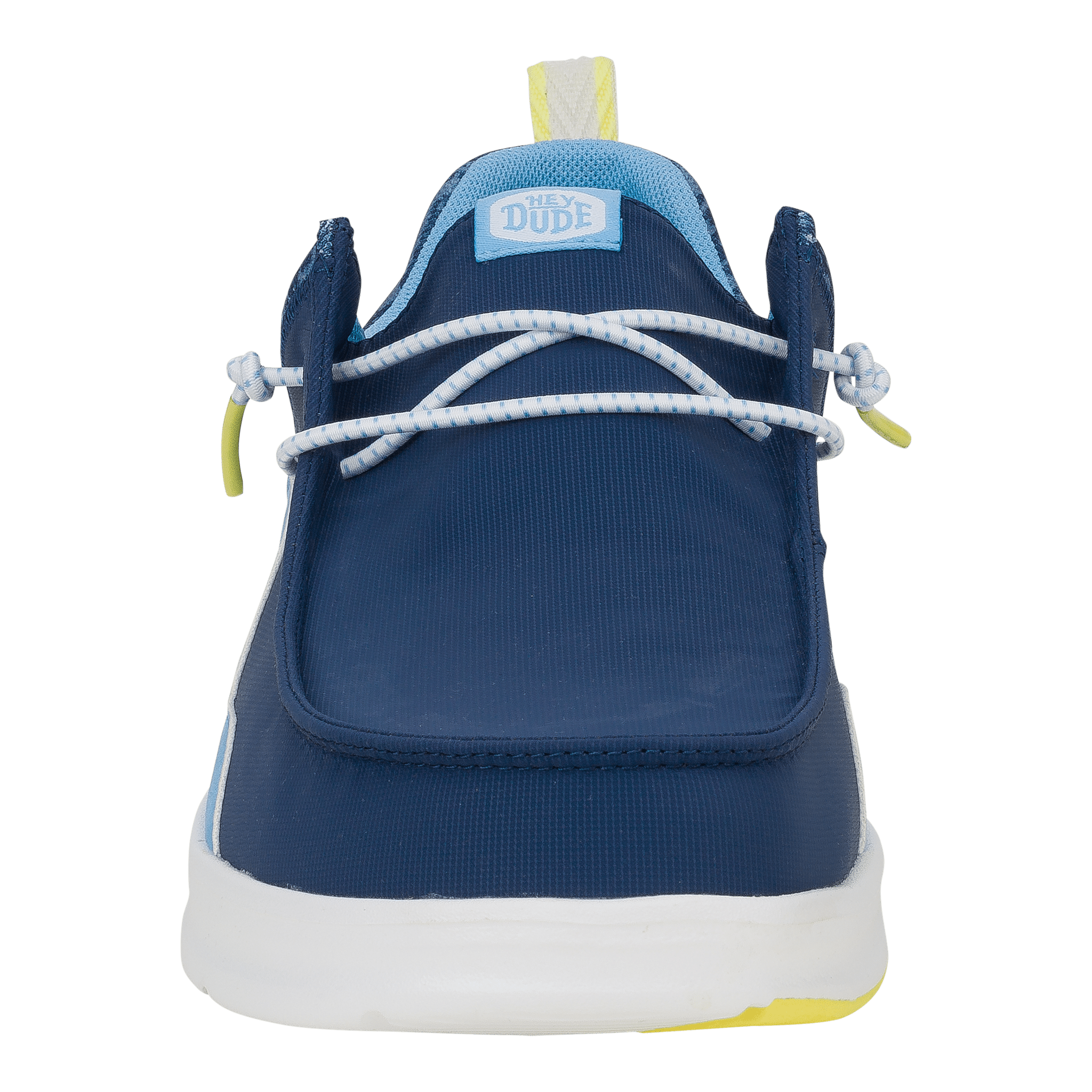 Hey Dude Mens Wally Hey2O Active Shoes in Sargasso Blue and Alaskan Blue