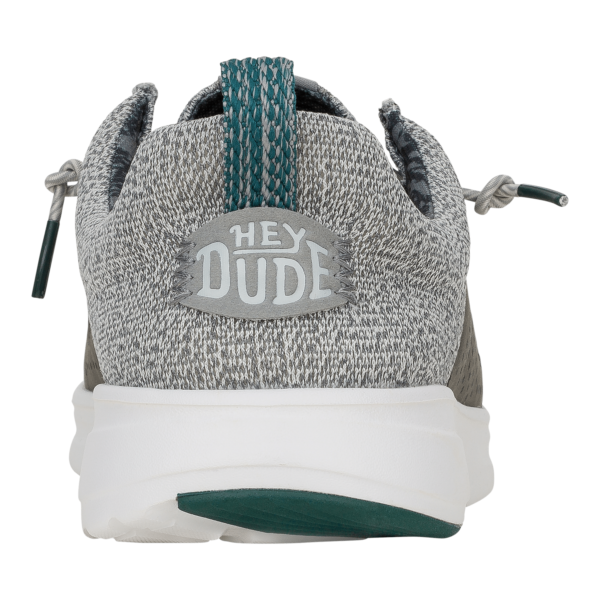 Hey Dude Mens Wally Hey2O Mesh Monument waterproof shoes in Grey & Dawn Blue