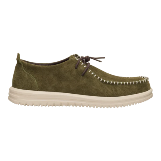 Hey Dude Mens Wally NXT Moc Burnt Olive Wood Ash