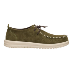 Hey Dude Mens Wally NXT Moc Burnt Olive Wood Ash
