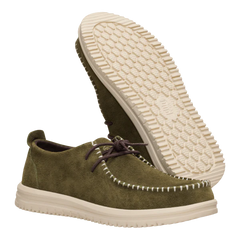 Hey Dude Mens Wally NXT Moc Burnt Olive Wood Ash