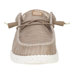 Hey Dude Mens Wally Stretch Sox Lifestyle Shoes in Tan