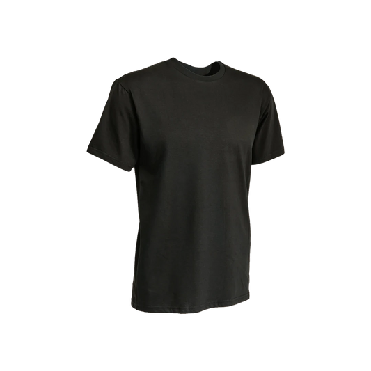 Hey Dude Unisex Back logo Tee in Asphalt