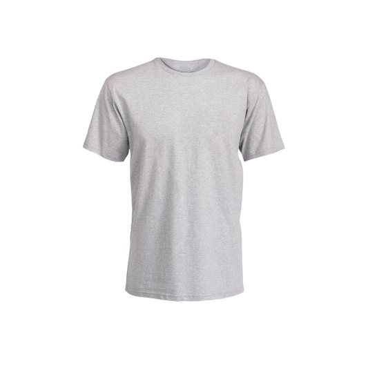 Hey Dude Unisex Back logo Tee in Grey Heather