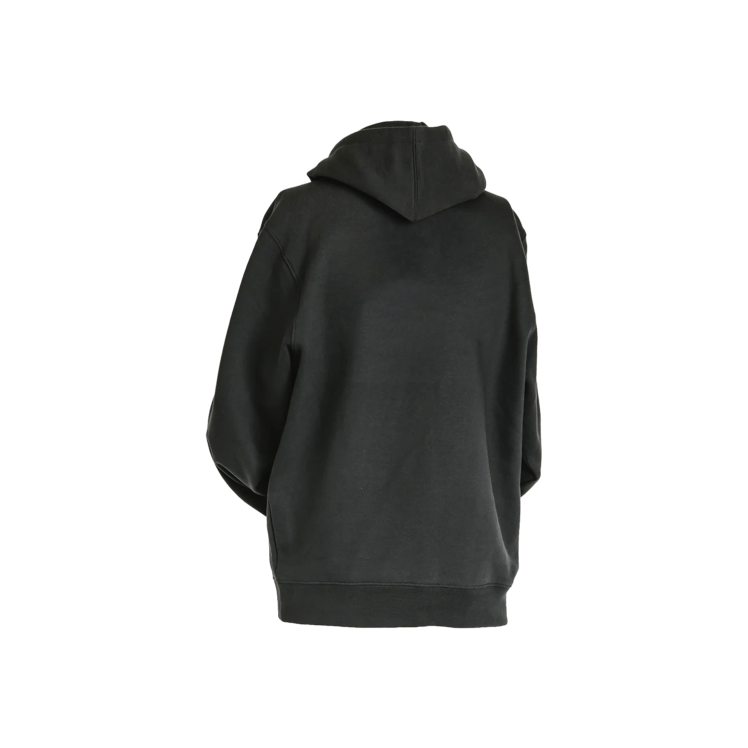 Hey Dude Unisex Front logo Hoodie in Asphalt