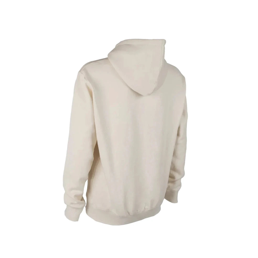 Hey Dude Unisex Buckle Logo Hood in White with Blue