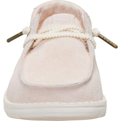 Hey Dude Wendy Craft Suede Whisper Casual Shoes in Pink