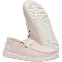 Hey Dude Wendy Craft Suede Whisper Casual Shoes in Pink